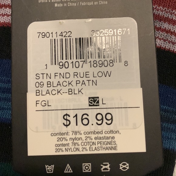 Stance super invisible 2.0 socks. Size large (9-12) - Picture 4 of 4